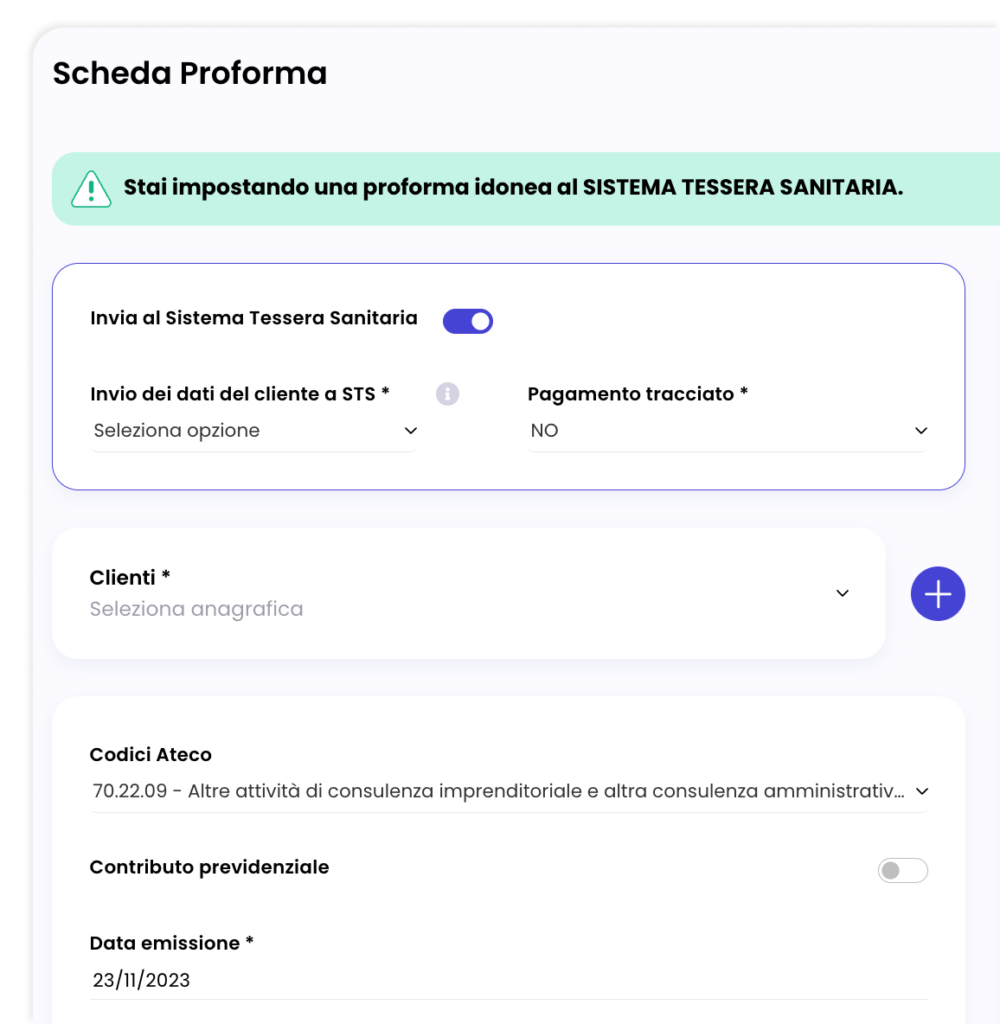 Fattura Proforma