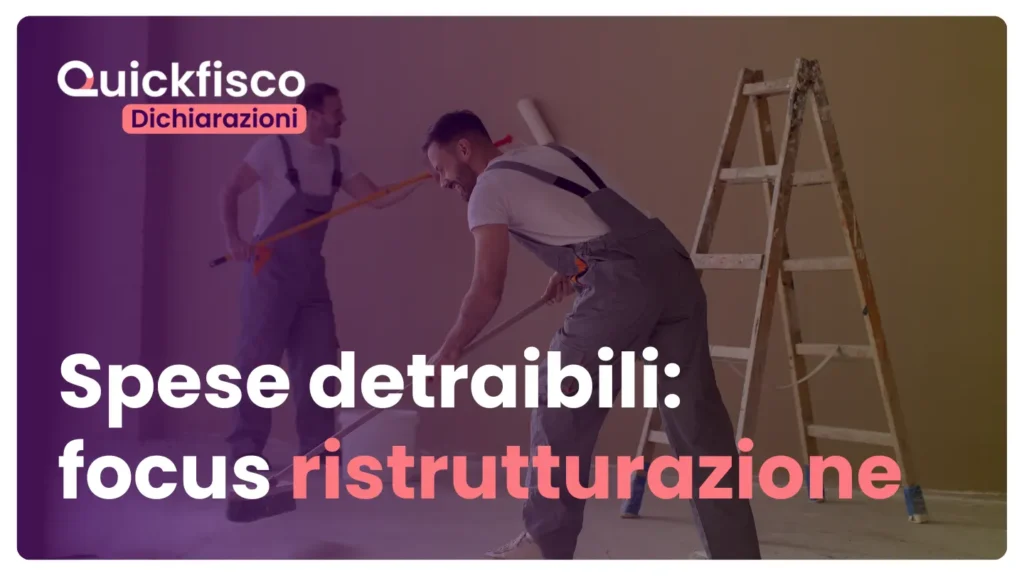Detrazioni per ristrutturazione
