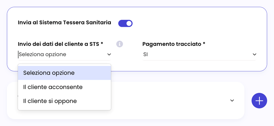 Trasmissione fatture Sistema TS cliente si oppone